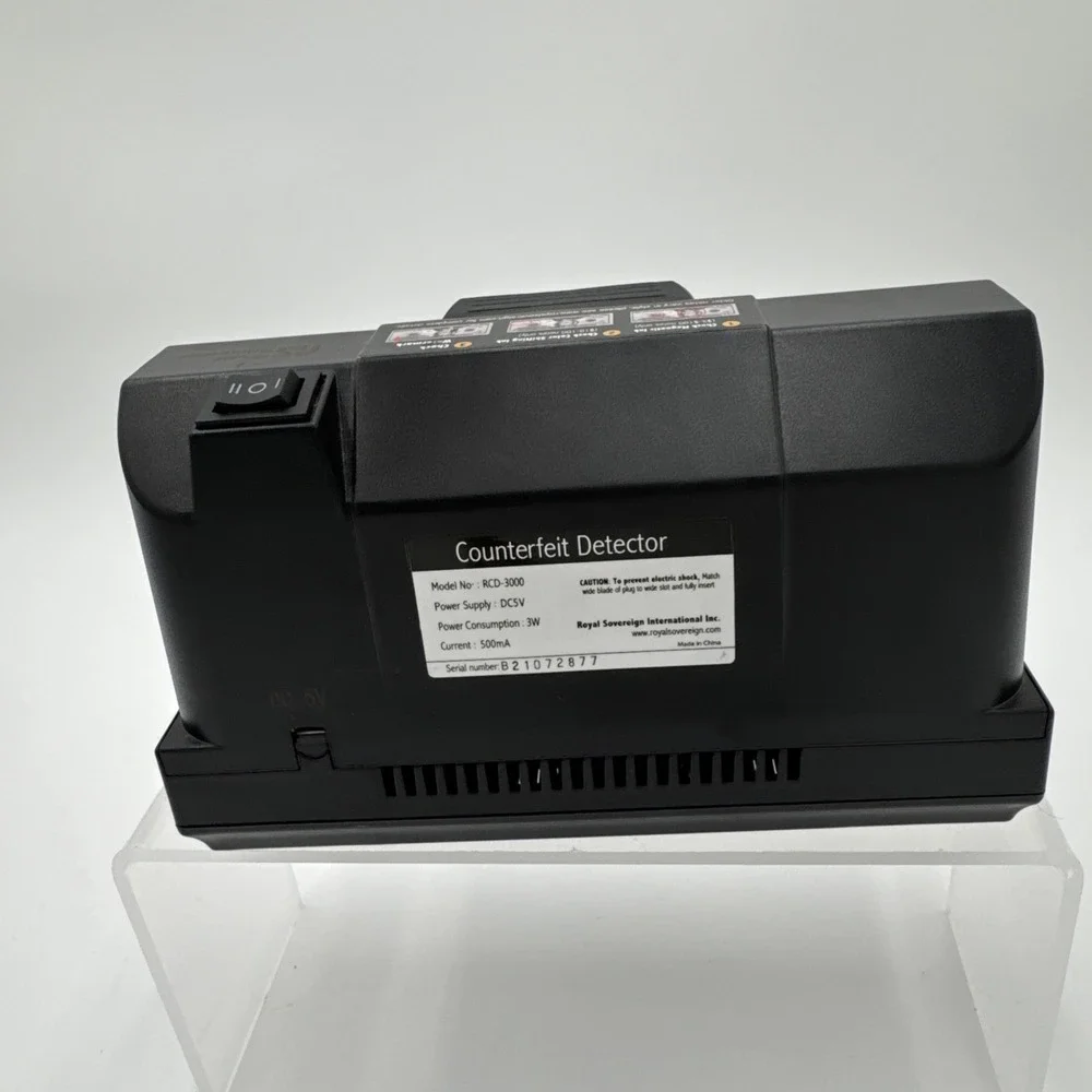 ROYAL SOVEREIGN RCD-3 PLUS Counterfeit Detector Works
